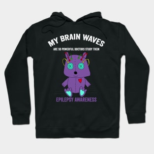 epilepsy awareness month - epilepsy warrior and epilepsy fighter support Hoodie